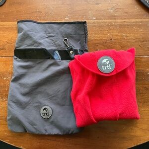 Trtl Super Soft Travel Neck Support Pillow - Red